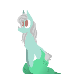 Size: 379x448 | Tagged: safe, artist:swampysketch, oc, oc only, oc:frith peacetongue, lamia, original species, lineless, simple background, solo, white background