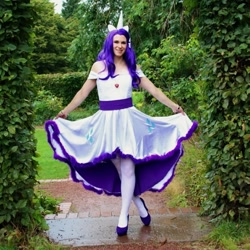 Size: 1054x1054 | Tagged: safe, artist:chiado33, rarity, human, g4, clothes, cosplay, costume, irl, irl human, photo