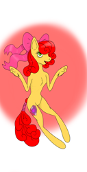 Size: 2030x3990 | Tagged: safe, artist:billcipherart, apple bloom, earth pony, pony, g4, female, filly, high res, solo