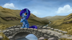 Size: 4000x2250 | Tagged: safe, artist:flusanix, oc, oc only, pegasus, pony, solo