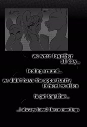 Size: 1398x2048 | Tagged: safe, artist:lazycloud, oc, oc only, earth pony, pony, comic, monochrome