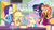 Size: 3410x1920 | Tagged: safe, screencap, applejack, fluttershy, rarity, sci-twi, sunset shimmer, twilight sparkle, dashing through the mall, equestria girls, equestria girls specials, g4, my little pony equestria girls: better together, my little pony equestria girls: holidays unwrapped, applejack's hat, bracelet, clothes, cowboy hat, cutie mark, cutie mark on clothes, female, geode of empathy, geode of fauna, geode of shielding, geode of super strength, geode of telekinesis, glasses, hairpin, hand on hip, hat, high res, jacket, jewelry, leather, leather jacket, magical geodes, necklace, open mouth, ponytail, rarity peplum dress