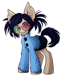 Size: 1680x2034 | Tagged: safe, artist:miioko, oc, oc only, earth pony, pony, earth pony oc, female, mare, simple background, smiling, solo, sunglasses, transparent background