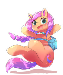 Size: 1000x1200 | Tagged: safe, artist:leo19969525, sunny starscout, earth pony, pony, g5, my little pony: a new generation, cute, female, mare, solo, sunnybetes