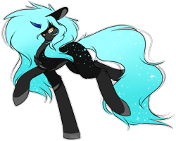 Size: 1249x999 | Tagged: safe, artist:sketchytwi, oc, oc only, pony, unicorn, colored hooves, horn, raised hoof, simple background, transparent background, unicorn oc