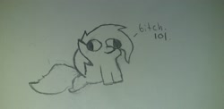 Size: 2960x1440 | Tagged: safe, artist:applejacko1112, oc, oc only, oc:filly anon, pony, female, filly, solo, traditional art