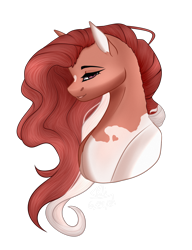 Size: 2000x2608 | Tagged: safe, artist:pokaparida, oc, oc only, pony, bust, female, high res, mare, portrait, simple background, solo, transparent background