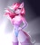 Size: 3641x4096 | Tagged: safe, artist:buvanybu, sugar moonlight, earth pony, anthro, g5, my little pony: a new generation, spoiler:my little pony: a new generation, belly button, breasts, busty sugar moonlight, clothes, female, leotard, sexy, signature, socks, solo, stupid sexy sugar moonlight, thigh highs, tight clothing, windswept hair