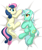 Size: 2500x3000 | Tagged: safe, artist:mercurysparkle, bon bon, lyra heartstrings, sweetie drops, earth pony, pony, unicorn, g4, adorabon, butt, cute, duo, female, flower, flower in hair, high res, lesbian, lyrabetes, mare, plot, ship:lyrabon, shipping