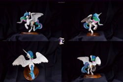 Size: 12096x8048 | Tagged: safe, artist:shuxer59, princess celestia, alicorn, pony, g4, absurd resolution, butt, craft, female, handmade, irl, mare, photo, plot, sculpture, solo, spread wings, traditional art, wings