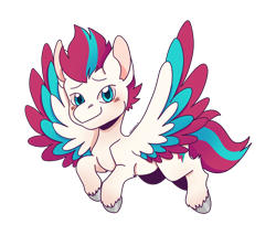 Size: 2800x2500 | Tagged: safe, artist:dragnoodlez, zipp storm, pegasus, pony, g5, my little pony: a new generation, colored wings, female, flying, high res, mare, simple background, solo, transparent background, wings