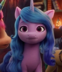 Size: 599x693 | Tagged: safe, screencap, izzy moonbow, pony, unicorn, g5, my little pony: a new generation, spoiler:my little pony: a new generation, 3d, cropped