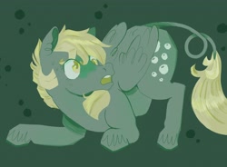 Size: 4096x3010 | Tagged: safe, artist:pastacrylic, derpy hooves, pegasus, pony, g4, bubble, solo