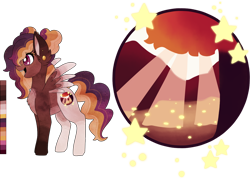 Size: 1280x919 | Tagged: safe, artist:velnyx, oc, oc only, oc:starry sunset, pegasus, pony, female, mare, simple background, solo, transparent background