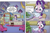 Size: 1846x1236 | Tagged: safe, artist:michela cacciatore, idw, phyllis, starlight glimmer, pony, unicorn, g4, my little pony: generations, spoiler:comic, spoiler:comicgenerations01, chair, comic, cute, desk, envelope, female, glimmerbetes, holy hand grenade of antioch, kite, letter, mail, philodendron, plant, pun, school of friendship, smiling, solo, starlight's office, stool