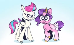 Size: 2048x1246 | Tagged: safe, artist:slush_draws, pipp petals, zipp storm, pegasus, pony, g5, my little pony: a new generation, cute, duo, female, looking at you, mare, royal sisters (g5), siblings, sisters