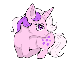 Size: 2000x1600 | Tagged: safe, artist:rainbowheartunicorn, twilight, pony, unicorn, g1, simple background, solo, transparent background, wingding eyes