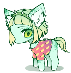 Size: 1175x1193 | Tagged: safe, artist:miioko, oc, oc only, earth pony, pony, clothes, ear fluff, earth pony oc, eyelashes, female, headband, mare, simple background, solo, transparent background