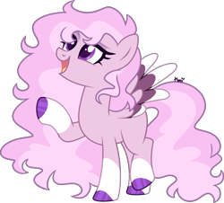 Size: 2708x2446 | Tagged: safe, artist:kurosawakuro, oc, oc only, pegasus, pony, base used, female, high res, magical lesbian spawn, mare, offspring, parent:kerfuffle, parent:petunia petals, simple background, solo, transparent background