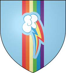 Size: 3020x3321 | Tagged: safe, rainbow dash, g4, coat of arms, cutie mark, high res, no pony, simple background, transparent background, vector
