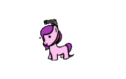 Size: 700x442 | Tagged: safe, artist:neuro, pipp petals, pegasus, pony, g5, my little pony: a new generation, adorapipp, animated, cute, female, gif, gun, handgun, loop, mare, missing wing, pipp is short, pistol, simple background, solo, transparent background, wingless