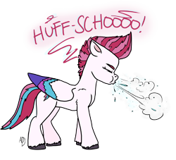 Size: 5258x4776 | Tagged: safe, artist:anyponedrawn, zipp storm, pegasus, pony, g5, my little pony: a new generation, absurd resolution, colored, eyes closed, female, mare, nostrils, png, simple background, sneeze cloud, sneezing, spit, transparent background