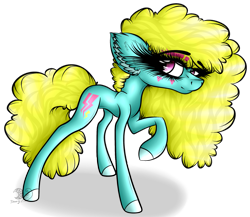 Size: 2289x1990 | Tagged: safe, artist:beamybutt, oc, oc only, earth pony, pony, colored hooves, ear fluff, earth pony oc, eyelashes, female, mare, raised hoof, simple background, transparent background
