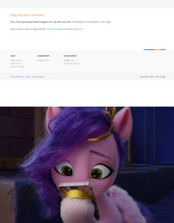 Size: 979x1257 | Tagged: safe, screencap, pipp petals, pony, equestria daily, g5, my little pony: a new generation, spoiler:my little pony: a new generation, cellphone, female, mare, meme, phone, rip equestria daily, smartphone
