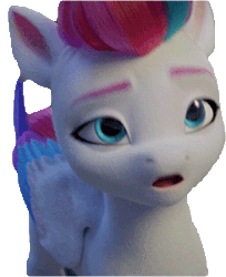 Size: 245x300 | Tagged: safe, edit, edited screencap, screencap, zipp storm, pegasus, pony, g5, my little pony: a new generation, official, spoiler:my little pony: a new generation, animated, background removed, female, gasp, gif, mare, open mouth, simple background, solo, transparent background