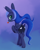 Size: 1350x1704 | Tagged: safe, artist:dusthiel, princess luna, alicorn, pony, g4, abstract background, bedroom eyes, butt, dock, female, flower, flower in mouth, looking at you, looking back, looking back at you, mare, moonbutt, mouth hold, plot, ponytober, raised hoof, rose, solo, tail, underhoof