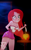 Size: 1306x2098 | Tagged: safe, artist:theretroart88, pinkie pie, equestria girls, g4, bare shoulders, breasts, busty pinkie pie, cleavage, clothes, halloween, holiday, knife, looking at you, miniskirt, pinkamena diane pie, pumpkin, skirt, sleeveless, solo, strapless