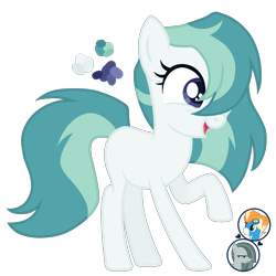 Size: 1800x1800 | Tagged: safe, artist:magicuniclaws, fire streak, marble pie, oc, earth pony, pony, g4, female, offspring, parent:fire streak, parent:marble pie, simple background, teenager, transparent background