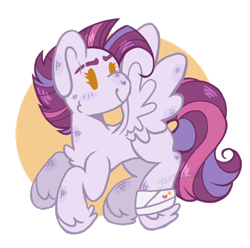 Size: 758x752 | Tagged: safe, artist:yourrdazzle, oc, oc only, pegasus, pony, female, mare, simple background, solo, transparent background