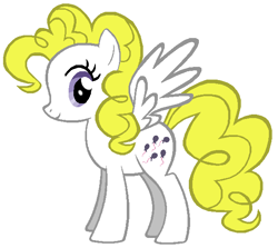 Size: 608x542 | Tagged: safe, artist:durpy, artist:therainbowkingdom69, surprise, pegasus, pony, g1, g4, adoraprise, cute, female, g1 to g4, generation leap, mare, simple background, smiling, solo, white background