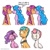 Size: 4096x4096 | Tagged: safe, artist:shallowwin, hitch trailblazer, izzy moonbow, pipp petals, sunny starscout, zipp storm, earth pony, pegasus, pony, unicorn, g5, my little pony: a new generation, absurd resolution, ear fluff, eyes closed, faic, featured image, female, fit right in (g5), floppy ears, grammar error, horn, kiss on the lips, kissing, lesbian, lesbian in front of boys, lgbt, male, mane five, mare, pipp petals is not amused, poker face, ship:moonscout, shipper on deck, shipping, simple background, stallion, unamused, varying degrees of want, white background, wingding eyes, wings