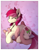 Size: 1500x1947 | Tagged: safe, artist:yakovlev-vad, roseluck, earth pony, human, pony, g4, behaving like a cat, chest fluff, cute, earbuds, eyes closed, female, hand, headphones, holding a pony, in goliath's palm, lying down, mare, music notes, prone, rosabetes, smiling, tail, tiny, tiny ponies, two toned mane, two toned tail