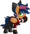 Size: 2500x2829 | Tagged: safe, artist:lakword, oc, oc only, oc:solar comet, pegasus, pony, vampire, bowtie, clothes, colored feathertips, costume, disguise, disguised changedling, eyelashes, fangs, feathered wings, folded wings, high res, hoof over mouth, male, nightmare night, pegasus oc, simple background, solo, stallion, transparent background, trap, wings