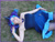 Size: 2828x2121 | Tagged: safe, artist:mikanchan, princess luna, human, g4, clothes, cosplay, costume, grass, high res, horn, irl, irl human, lying down, on back, palindrome get, photo, sleeveless, solo
