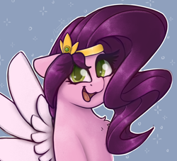 Size: 2272x2060 | Tagged: safe, artist:llametsul, pipp petals, pegasus, pony, g5, my little pony: a new generation, adorapipp, bust, cute, female, happy, high res, looking at you, mare, open mouth, open smile, smiling, solo