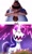 Size: 500x823 | Tagged: safe, artist:imalou, edit, rarity, human, pony, unicorn, g5, benjamin krupp, captain underpants, evil rarity, faic, female, male, mare, meme, possessed, sproutity