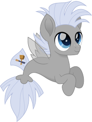 Size: 1134x1500 | Tagged: safe, artist:cloudy glow, chipcutter, pegasus, pony, seapony (g4), g4, blue eyes, clothes, dorsal fin, fin wings, fins, fish tail, flowing tail, seaponified, simple background, smiling, solo, species swap, tail, transparent background, wings