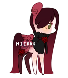 Size: 245x280 | Tagged: safe, artist:miioko, oc, oc only, earth pony, pony, base used, clothes, earth pony oc, simple background, solo, transparent background