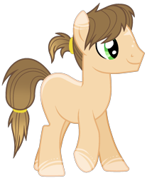 Size: 1154x1392 | Tagged: safe, artist:cindystarlight, oc, oc only, earth pony, pony, coat markings, earth pony oc, gradient mane, gradient tail, green eyes, male, simple background, smiling, solo, stallion, standing, tail, transparent background