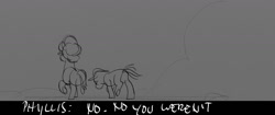 Size: 1400x587 | Tagged: safe, screencap, phyllis cloverleaf, sprout cloverleaf, earth pony, pony, unicorn, g5, my little pony: a new generation, spoiler:g5, spoiler:my little pony: a new generation, alternate ending, storyboard
