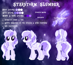 Size: 2657x2357 | Tagged: safe, artist:prismaticstars, oc, oc only, oc:starstorm slumber, pegasus, pony, female, high res, mare, reference sheet, solo