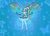 Size: 1221x869 | Tagged: safe, artist:selenaede, artist:user15432, rainbow dash, fairy, equestria girls, g4, alternate hairstyle, base used, butterflix, clothes, colored wings, crossover, dress, fairy wings, fairyized, female, gradient wings, hand on hip, high heels, lipstick, long hair, looking at you, multicolored wings, ponied up, ponytail, rainbow dress, rainbow wings, shoes, smiling, smiling at you, solo, wings, winx, winx club, winxified