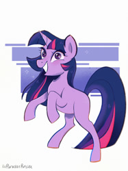 Size: 1024x1366 | Tagged: safe, artist:xxparadoxponyxx, twilight sparkle, pony, unicorn, g4, female, solo, unicorn twilight