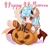 Size: 600x600 | Tagged: safe, artist:qamar, cozy glow, pegasus, pony, g4, cheek fluff, clothes, cozybetes, cute, demon wings, devil horns, ear fluff, female, filly, halloween, holiday, horns, jack-o-lantern, lying down, on back, open mouth, pumpkin, socks, solo, striped socks, wings