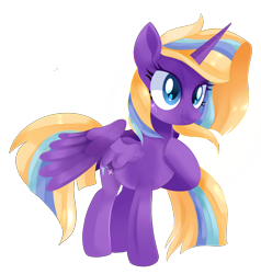 Size: 3400x3573 | Tagged: safe, artist:sorasku, oc, oc only, oc:shooting star sentry, alicorn, pony, female, high res, mare, simple background, solo, transparent background