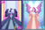 Size: 1600x1093 | Tagged: safe, artist:yesterdaysrunaway, princess cadance, twilight sparkle, alicorn, anthro, g4, twilight sparkle (alicorn)